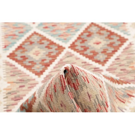 Tappeto Kilim Afghanistan bianco 73x284