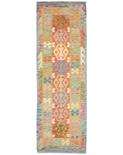 Tappeto Kilim Afghanistan marrone 78x238