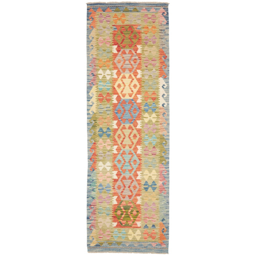 Tappeto Kilim Afghanistan marrone 78x238