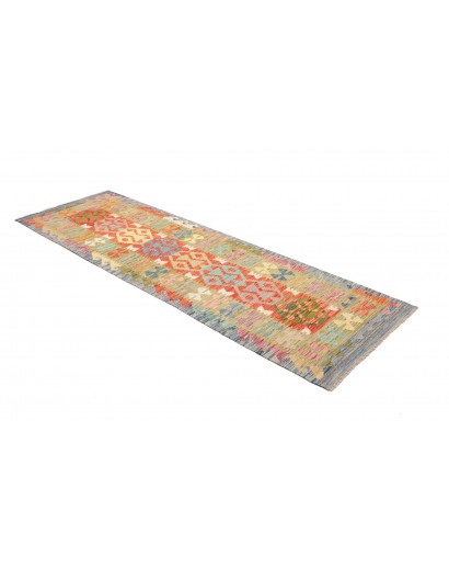 Tappeto Kilim Afghanistan marrone 78x238