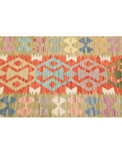 Tappeto Kilim Afghanistan marrone 78x238