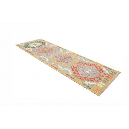 Tappeto Kilim Afghanistan marrone beige 85x263