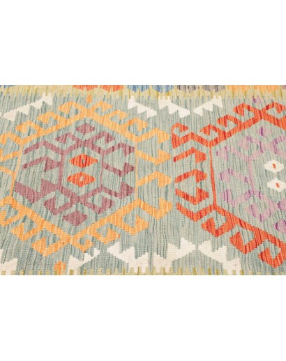 Tappeto Kilim Afghanistan marrone beige 85x263