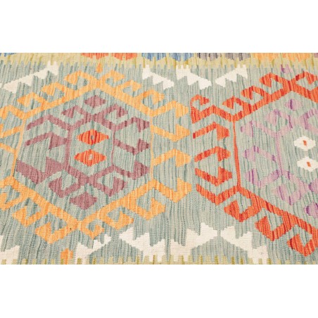 Tappeto Kilim Afghanistan marrone beige 85x263