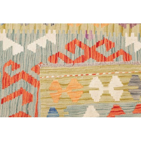 Tappeto Kilim Afghanistan marrone beige 85x263