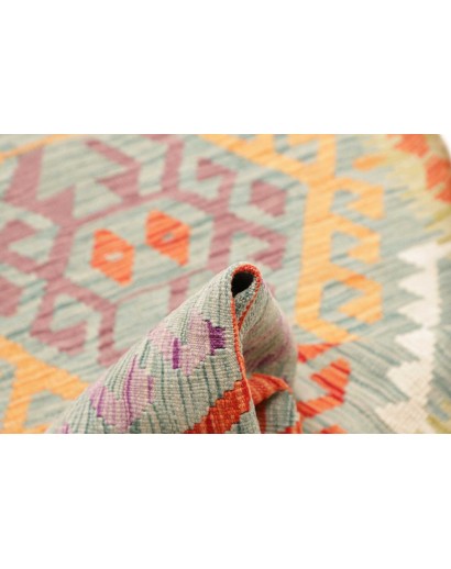 Tappeto Kilim Afghanistan marrone beige 85x263