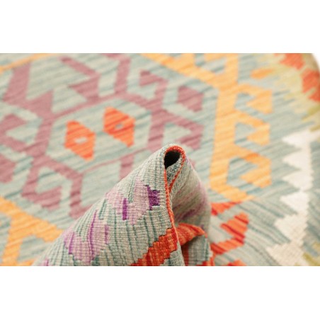 Tappeto Kilim Afghanistan marrone beige 85x263