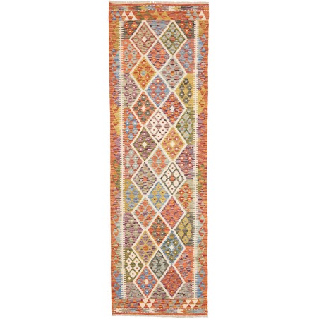 Tappeto Kilim Afghanistan marrone 76x248