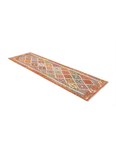 Tappeto Kilim Afghanistan marrone 76x248