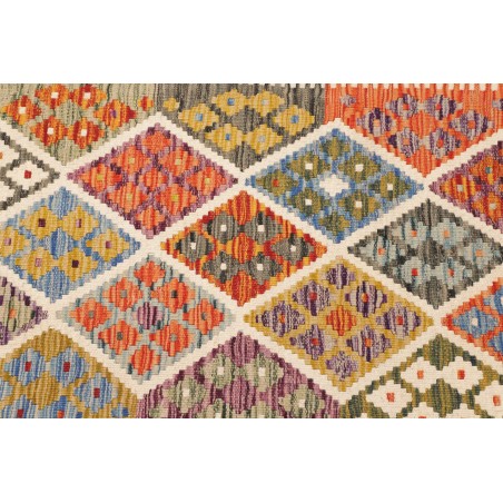 Tappeto Kilim Afghanistan marrone 76x248