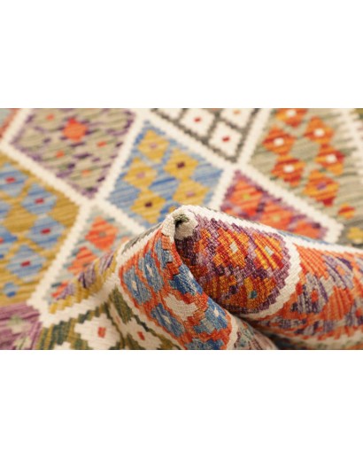 Tappeto Kilim Afghanistan marrone 76x248