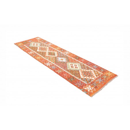 Tappeto Kilim Afghanistan arancione 74x236