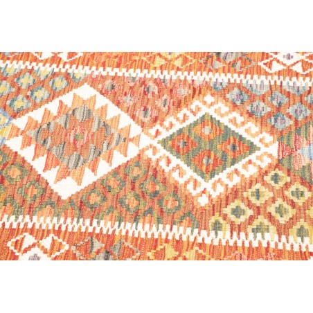 Tappeto Kilim Afghanistan arancione 74x236