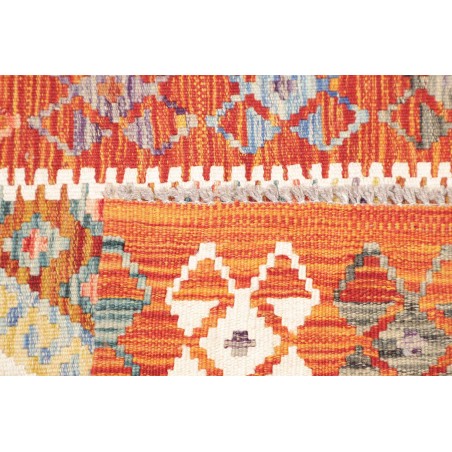 Tappeto Kilim Afghanistan arancione 74x236