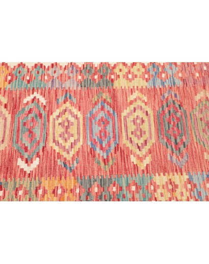 Tappeto Kilim Afghanistan marrone 77x249
