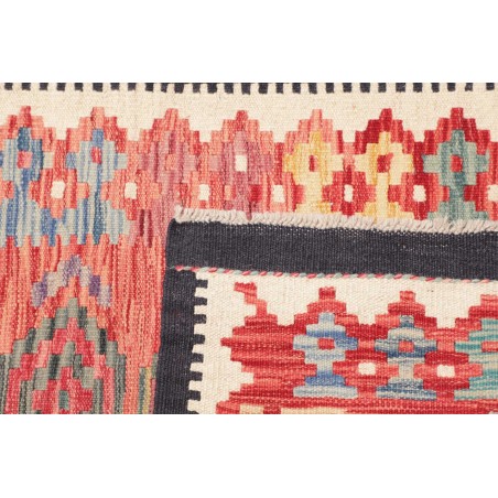 Tappeto Kilim Afghanistan marrone 77x249