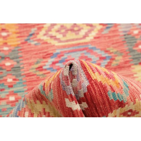 Tappeto Kilim Afghanistan marrone 77x249