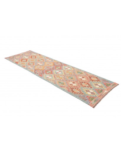 Tappeto Kilim Afghanistan marrone 82x261