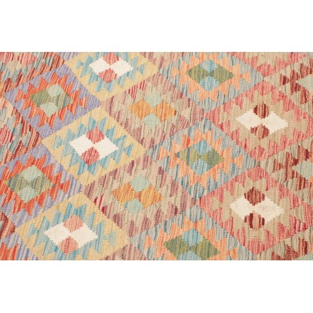 Tappeto Kilim Afghanistan marrone 82x261