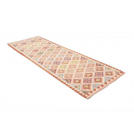 Tappeto Kilim Afghanistan giallo arancione 99x244