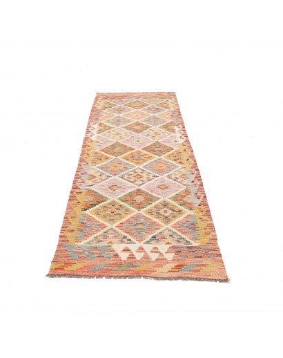 Tappeto Kilim Afghanistan marrone 82x246