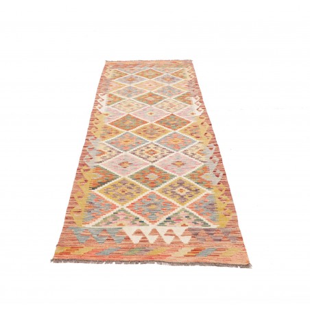 Tappeto Kilim Afghanistan marrone 82x246