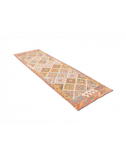 Tappeto Kilim Afghanistan marrone 82x246