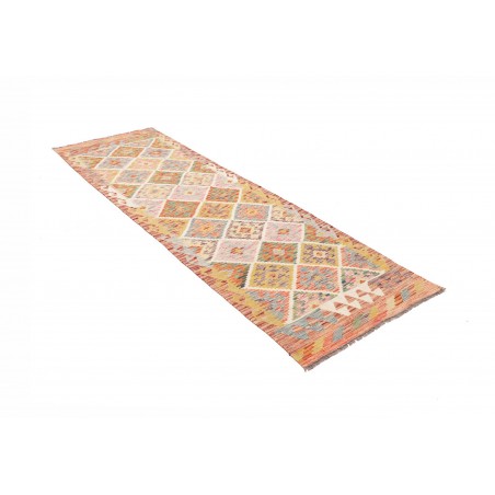 Tappeto Kilim Afghanistan marrone 82x246