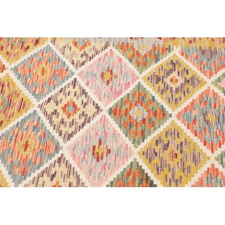 Tappeto Kilim Afghanistan marrone 82x246