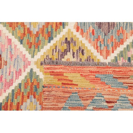 Tappeto Kilim Afghanistan marrone 82x246