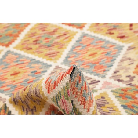 Tappeto Kilim Afghanistan marrone 82x246