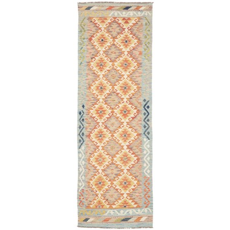 Tappeto Kilim Afghanistan marrone beige 84x255
