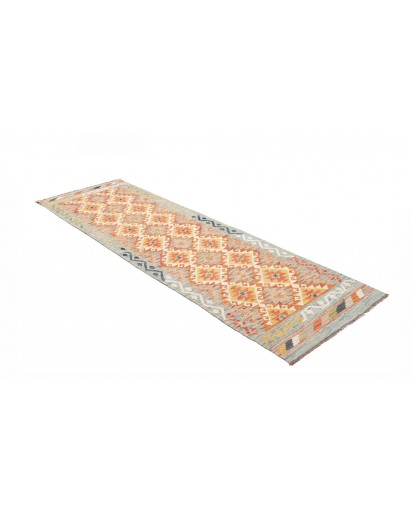 Tappeto Kilim Afghanistan marrone beige 84x255