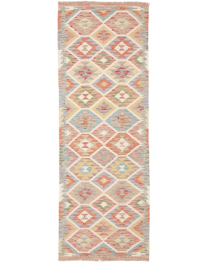Tappeto Kilim Afghanistan marrone 85x246