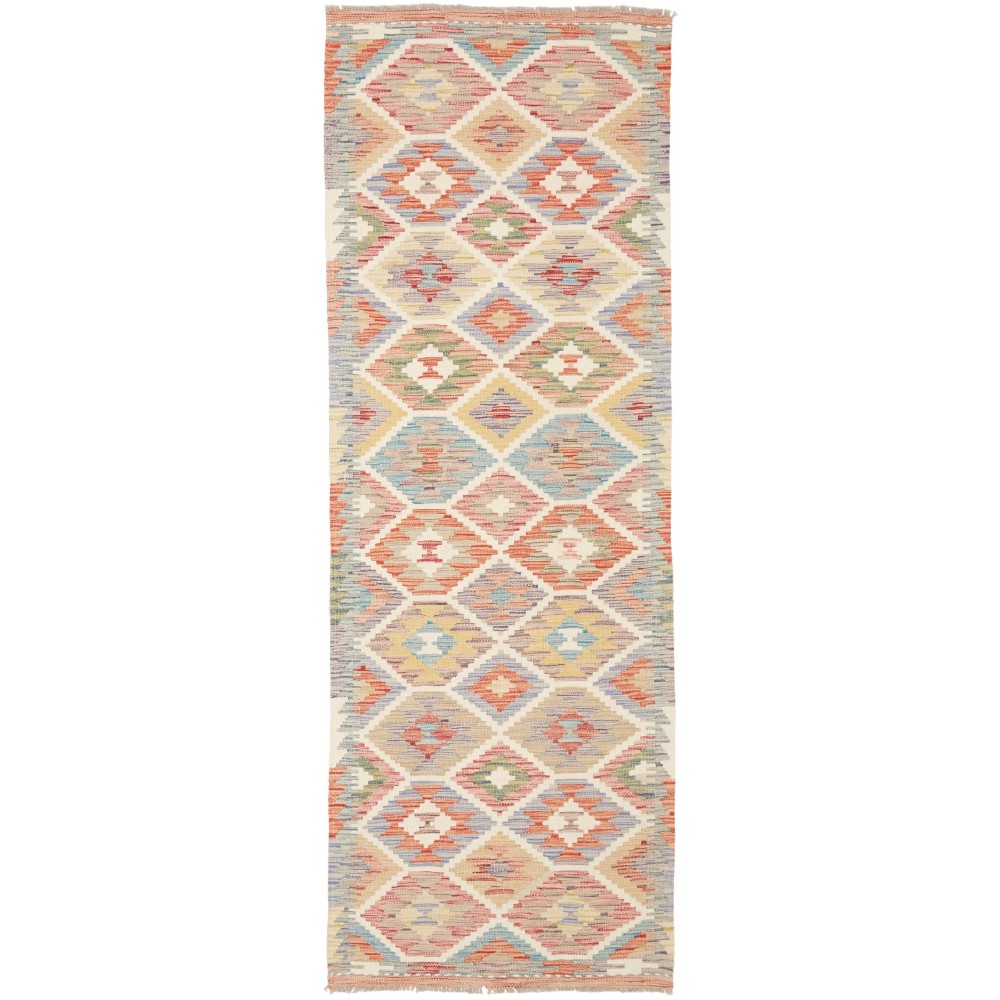 Tappeto Kilim Afghanistan marrone 85x246