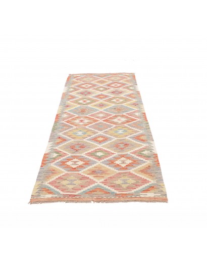 Tappeto Kilim Afghanistan marrone 85x246