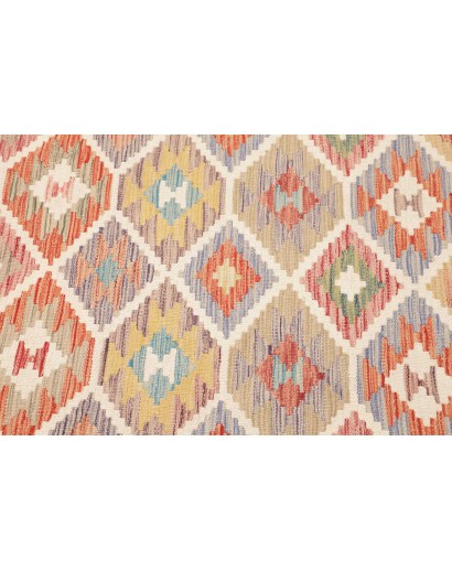 Tappeto Kilim Afghanistan marrone 85x246