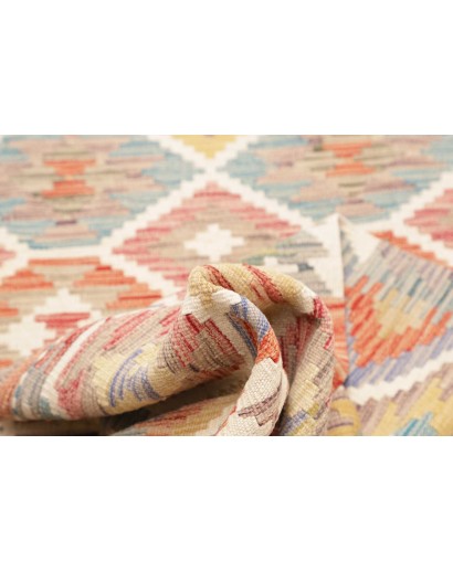Tappeto Kilim Afghanistan marrone 85x246