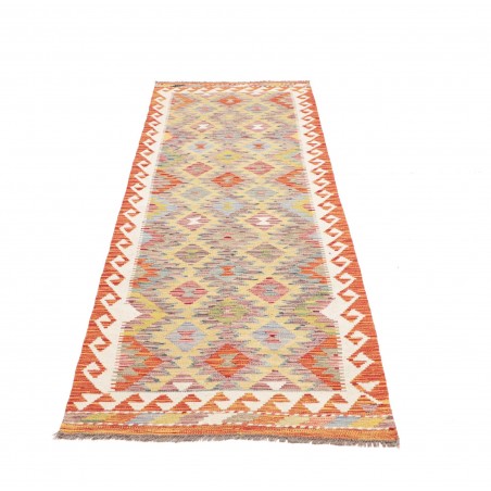 Tappeto Kilim Afghanistan marrone 79x245