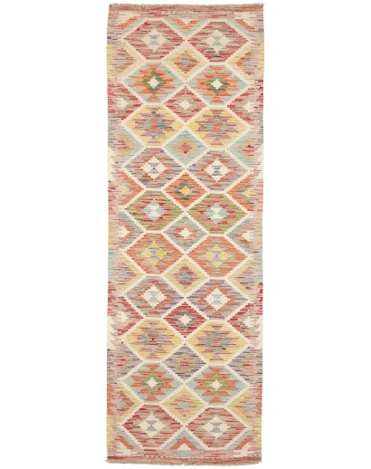 Tappeto Kilim Afghanistan marrone 83x247
