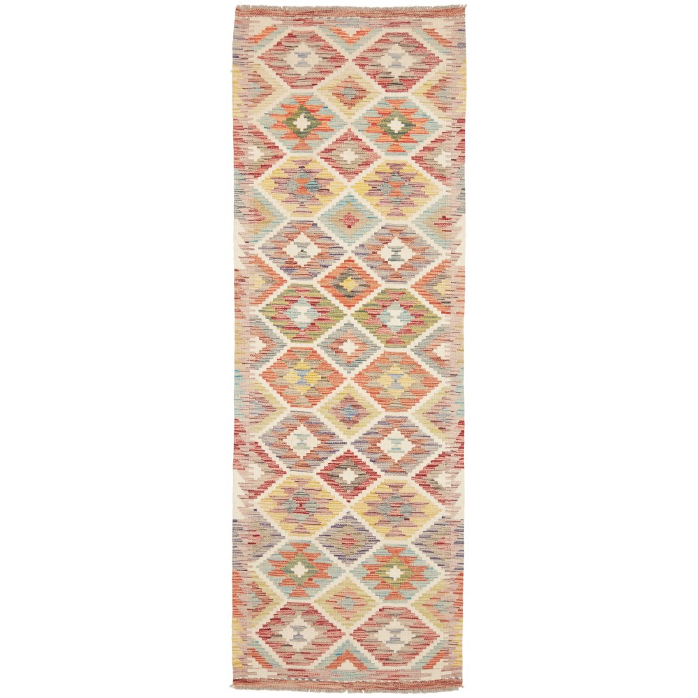 Tappeto Kilim Afghanistan marrone 83x247
