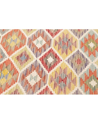Tappeto Kilim Afghanistan marrone 83x247