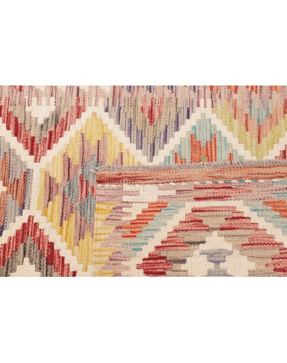 Tappeto Kilim Afghanistan marrone 83x247
