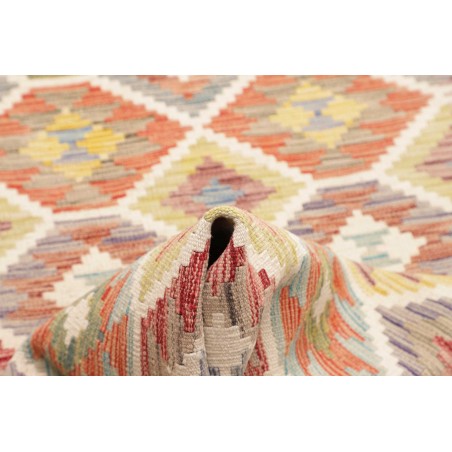Tappeto Kilim Afghanistan marrone 83x247