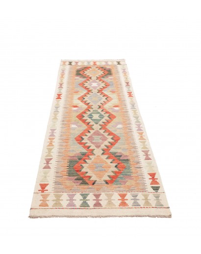 Tappeto Kilim Afghanistan giallo 80x243