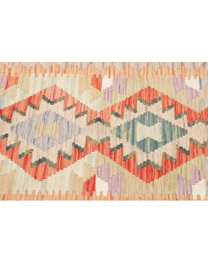 Tappeto Kilim Afghanistan giallo 80x243