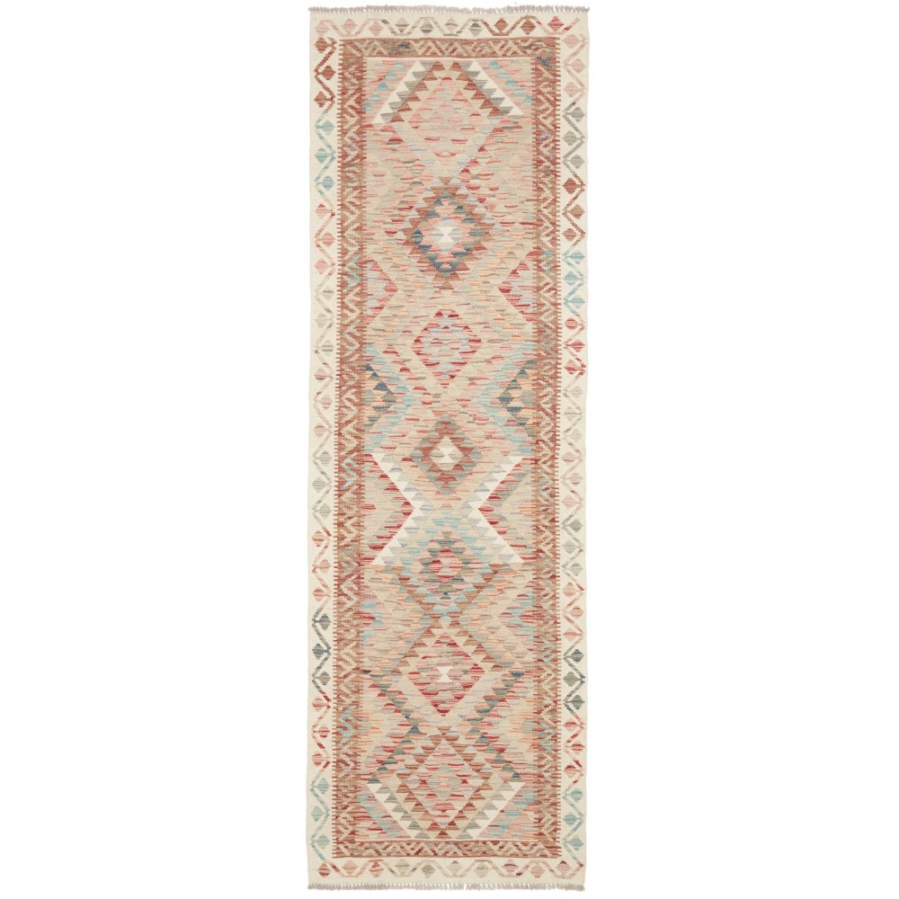 Tappeto Kilim Afghanistan marrone 75x240