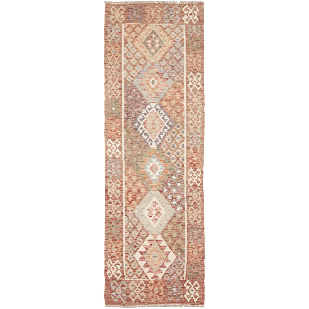 Tappeto Kilim Afghanistan marrone 77x241