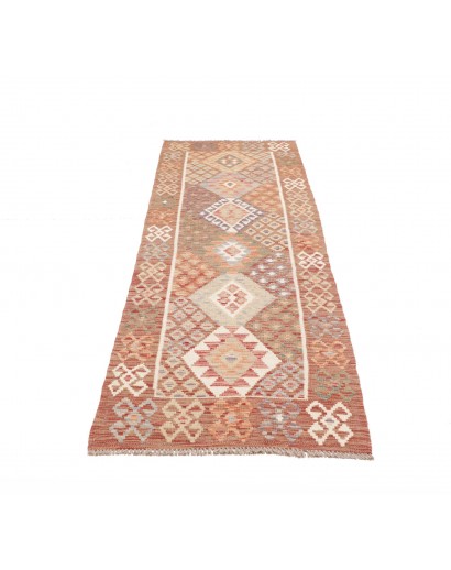 Tappeto Kilim Afghanistan marrone 77x241