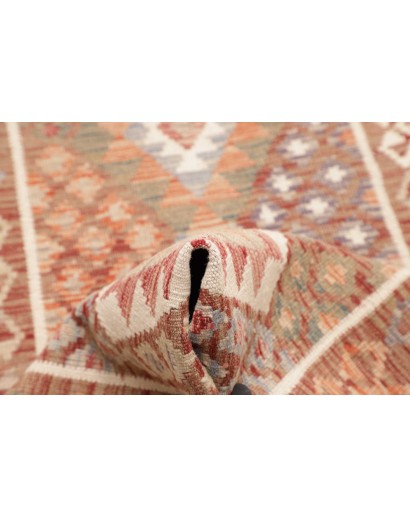 Tappeto Kilim Afghanistan marrone 77x241